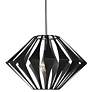 UltraLights Vasi 24" Wide Black Pearl Pendant Light