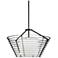 UltraLights Vasi 24" Wide Black Pendant Light