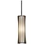 UltraLights Vasi 6" Wide Chestnut LED Retrofit Mini Pendant
