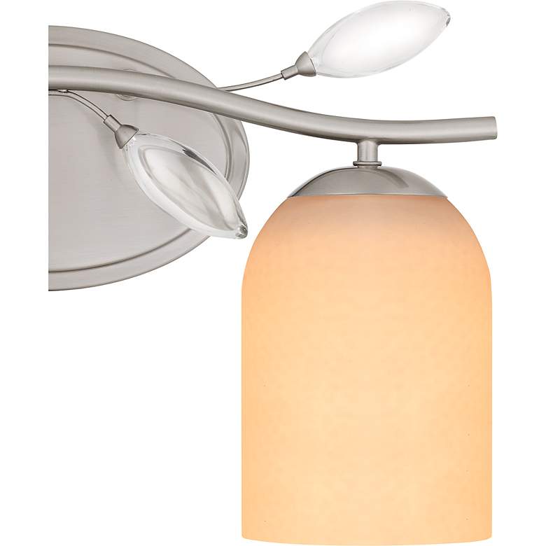 Image 7 Ulysses 2-Light Brushed Nickel Bath Light more views