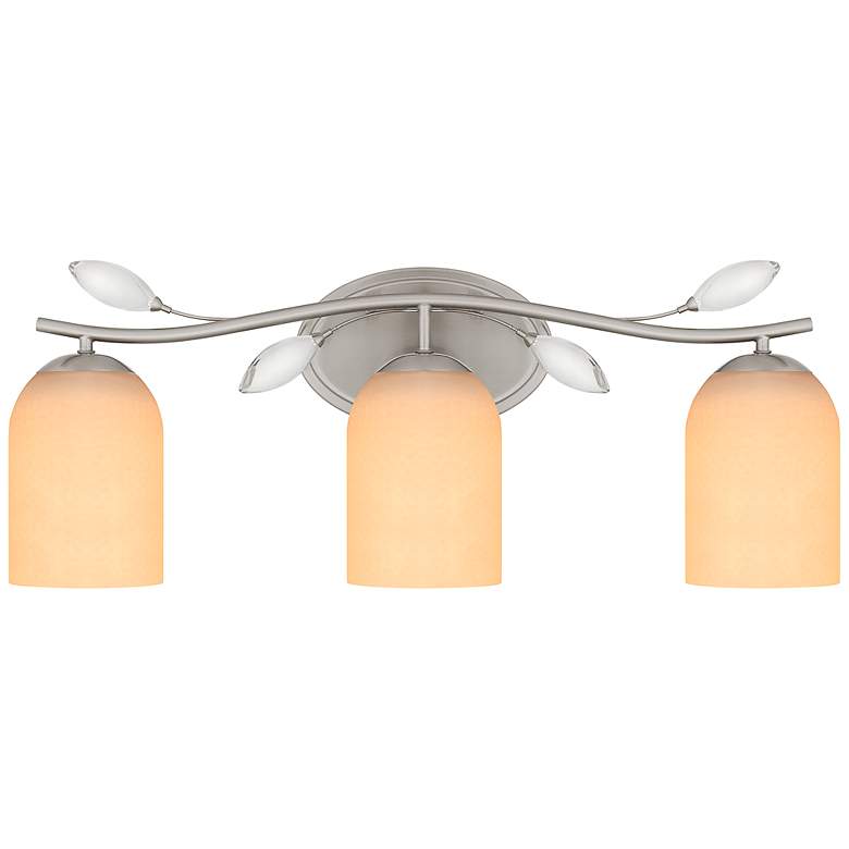 Image 1 Ulysses 3-Light Brushed Nickel Bath Light