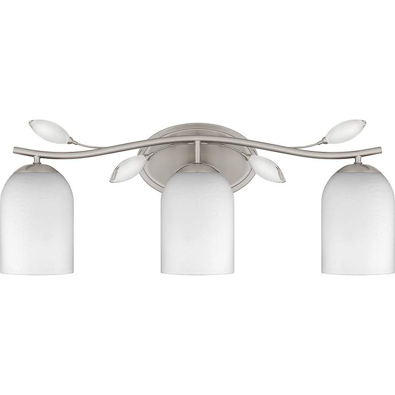 Image 3 Ulysses 3-Light Brushed Nickel Bath Light more views