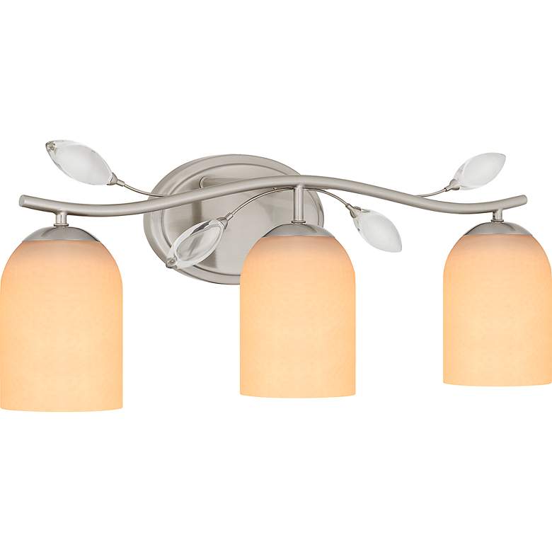 Image 4 Ulysses 3-Light Brushed Nickel Bath Light more views