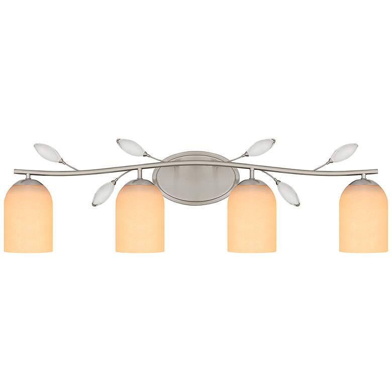 Image 1 Ulysses 4-Light Brushed Nickel Bath Light