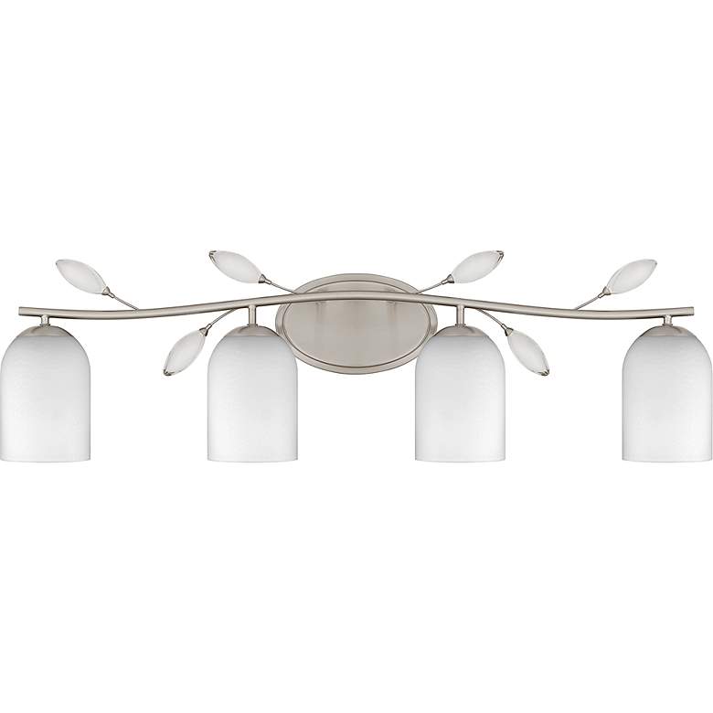 Image 2 Ulysses 4-Light Brushed Nickel Bath Light more views