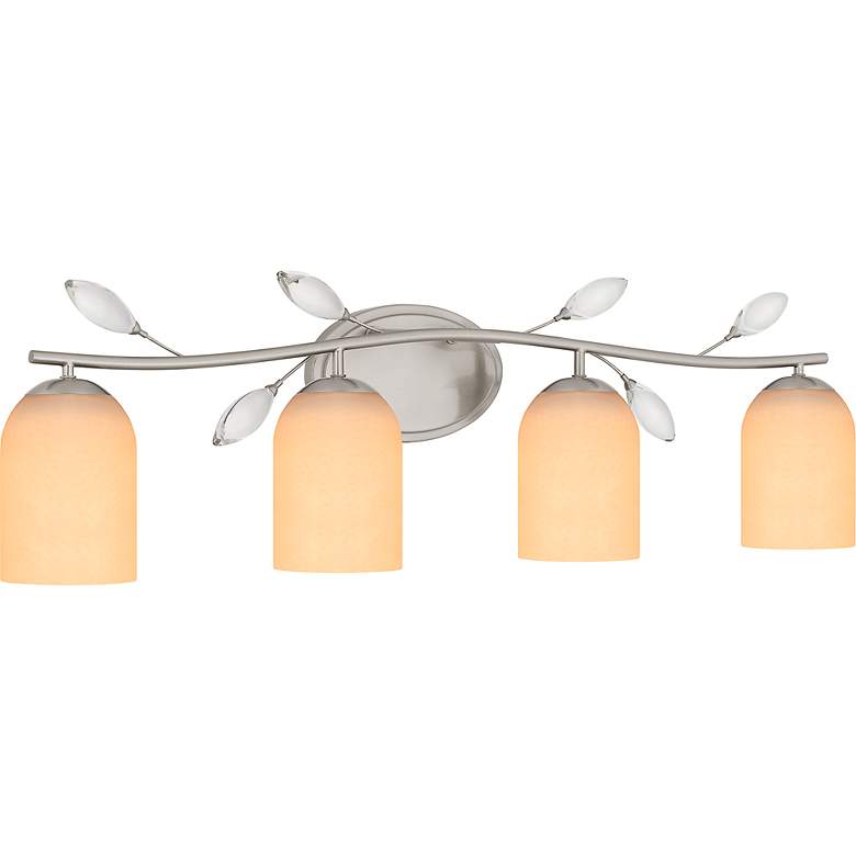 Image 3 Ulysses 4-Light Brushed Nickel Bath Light more views