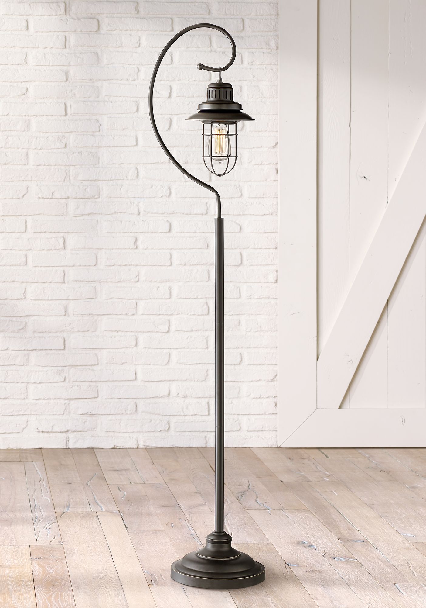 hanging lantern floor lamp