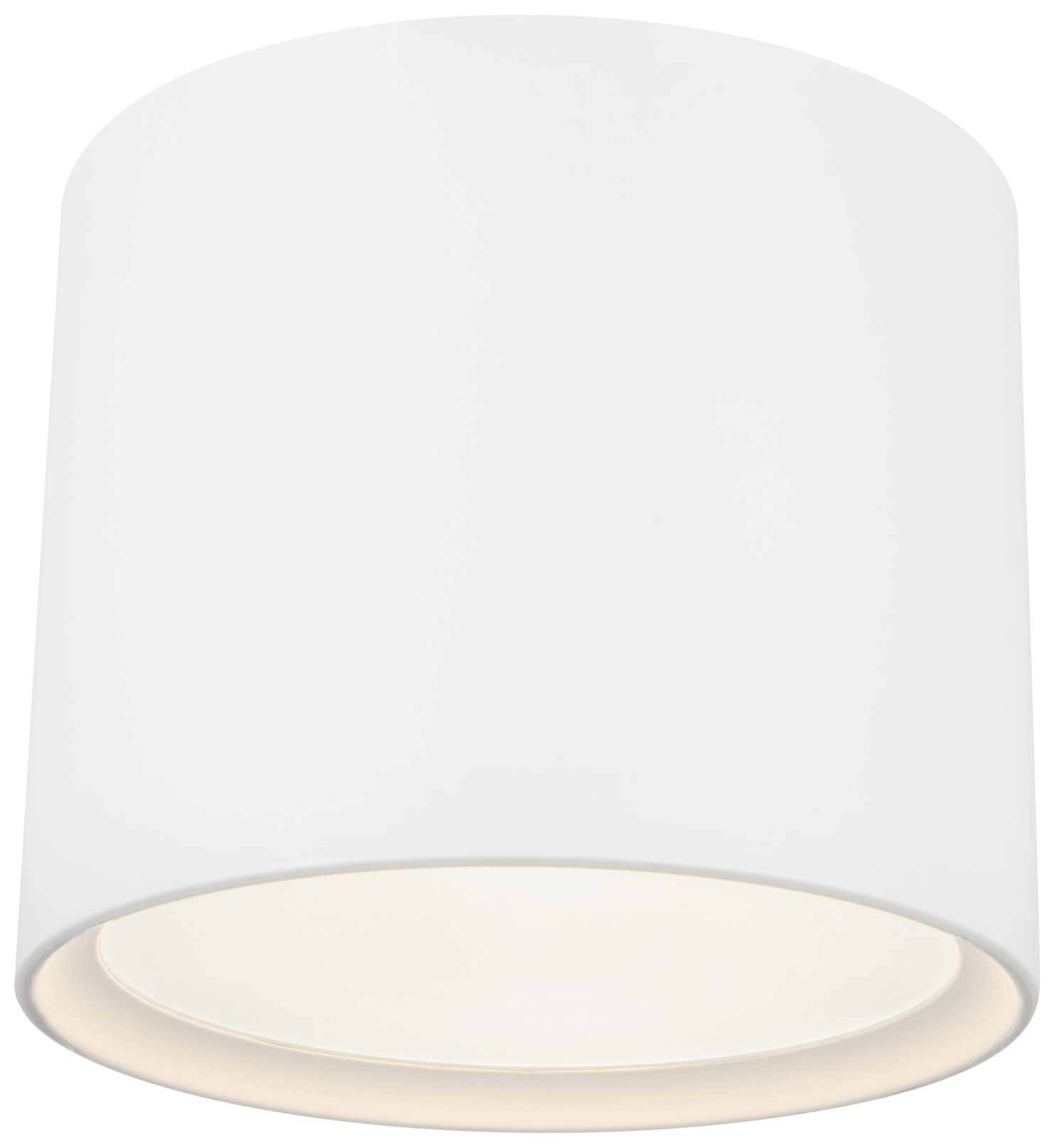 Image 4 Uma 12-in White dimmable LED Semi-Flush Mount more views