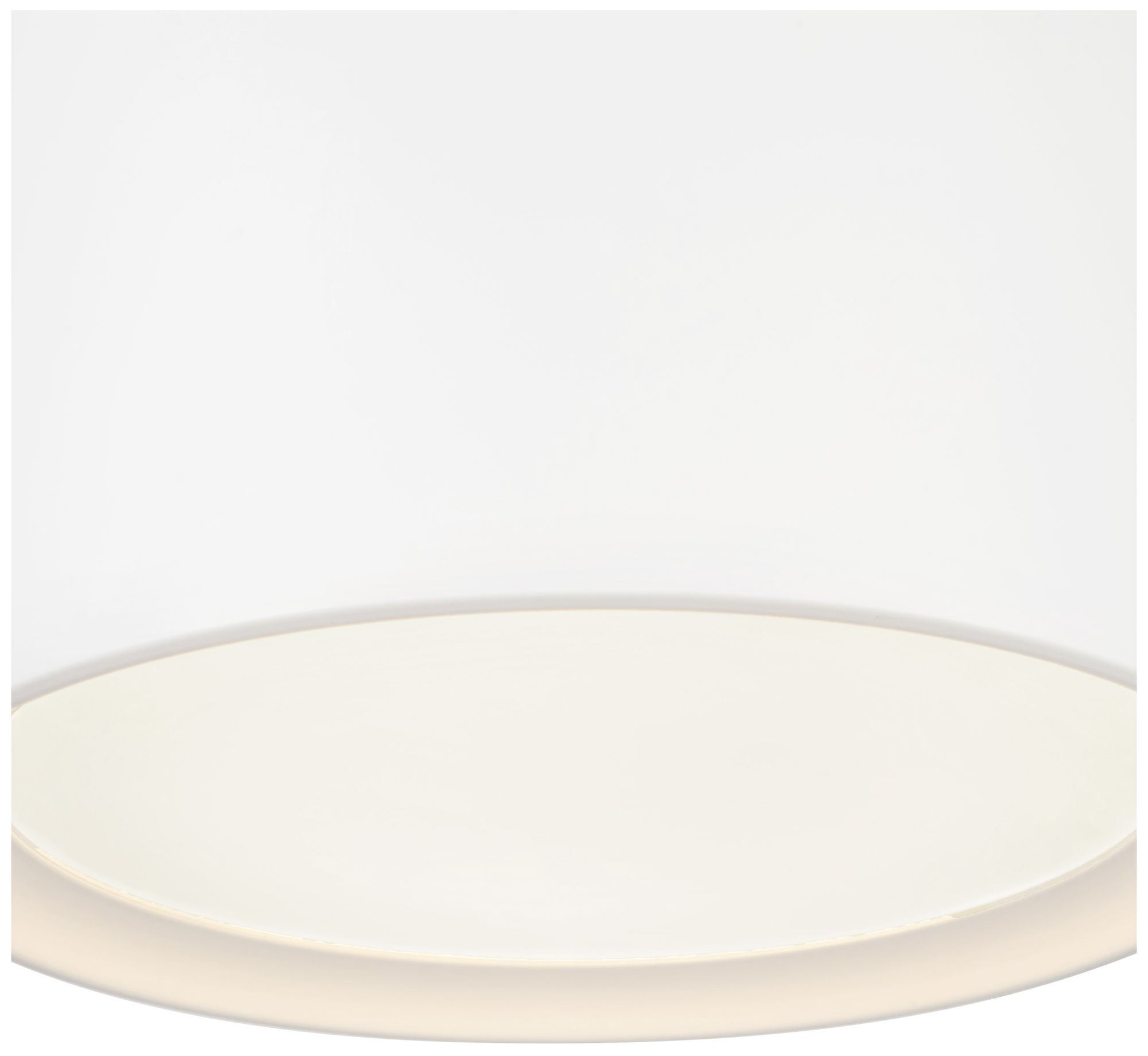 Image 5 Uma 12-in White dimmable LED Semi-Flush Mount more views