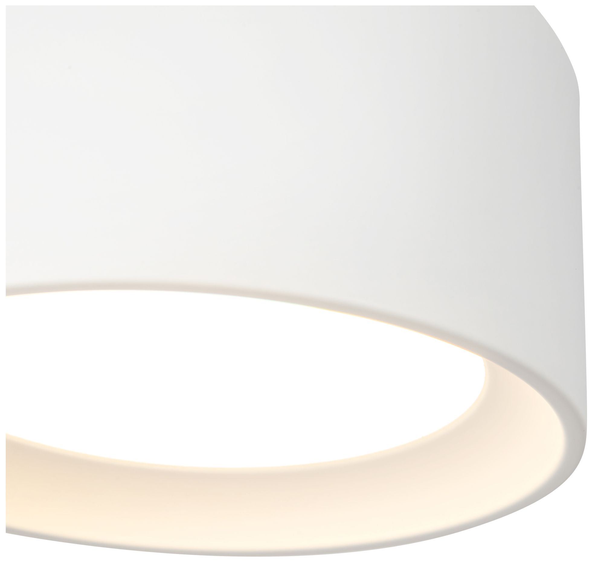 Image 5 Uma 7-in (3-in Height) White dimmable LED Semi-Flush Mount more views