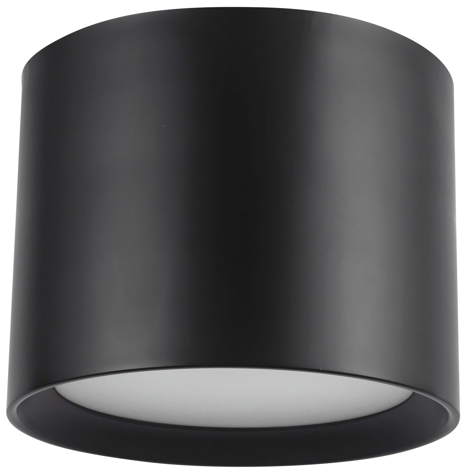 Image 6 Uma 9-in Black dimmable LED Semi-Flush Mount more views