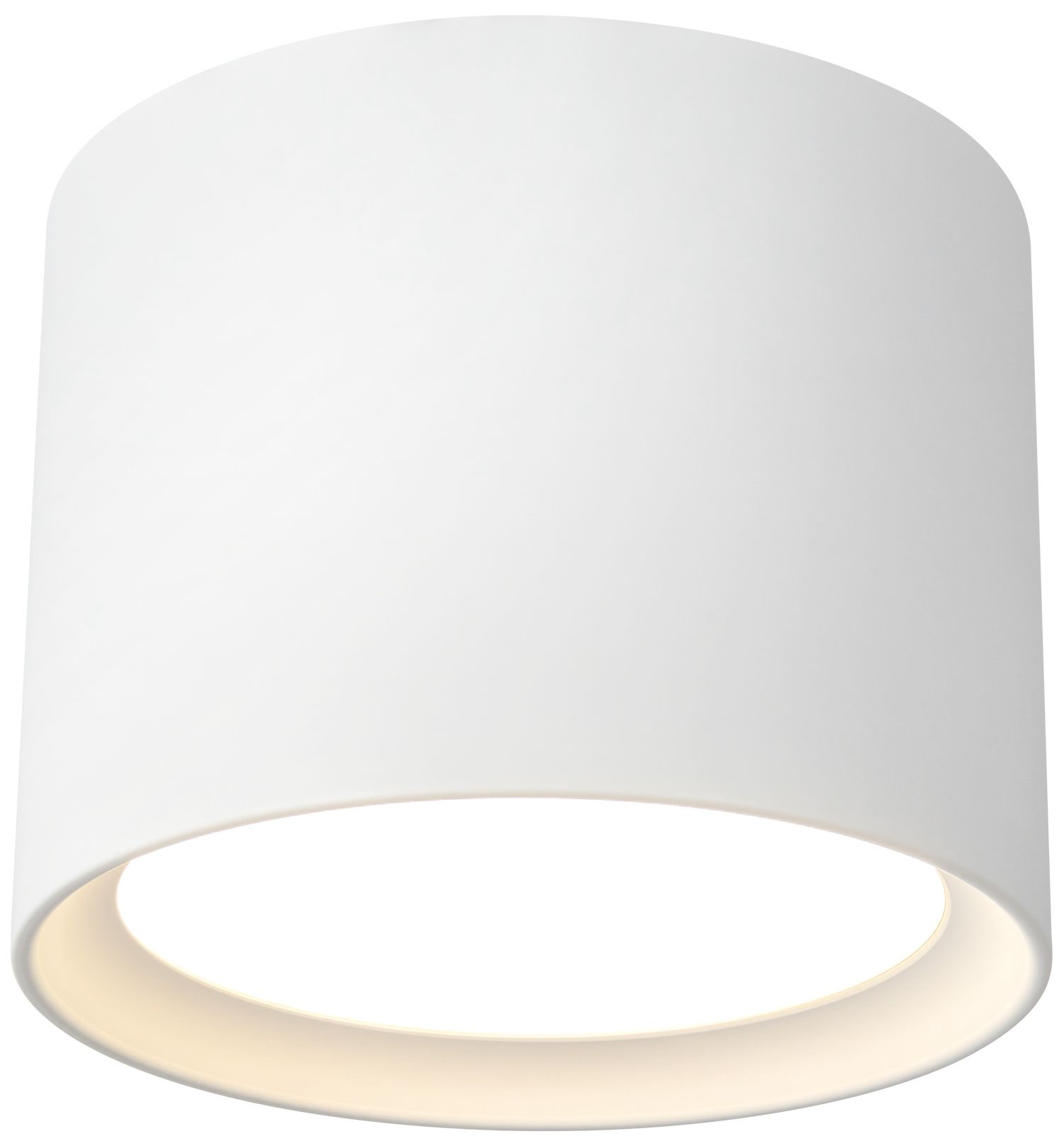 Image 4 Uma 9-in White dimmable LED Semi-Flush Mount more views