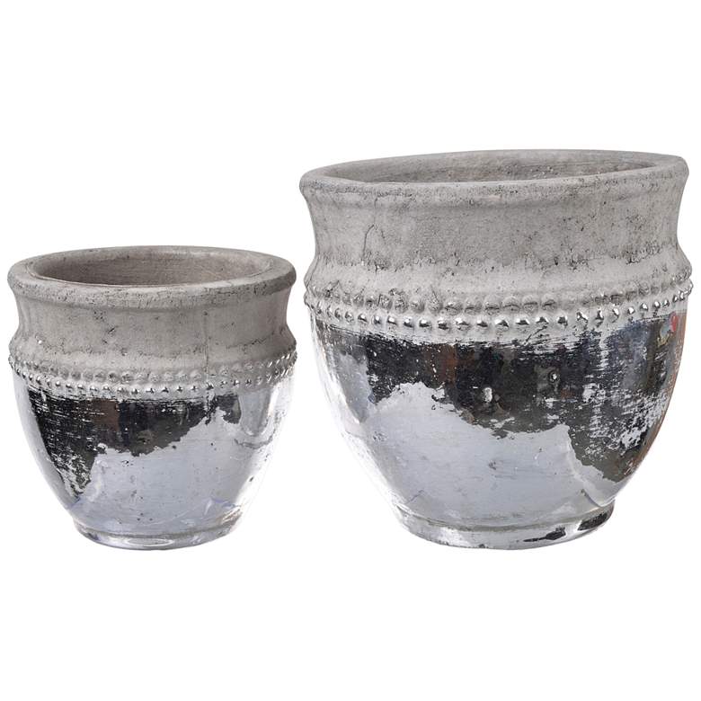 Image 1 Uma Natural Ceramic Pots Set of 2