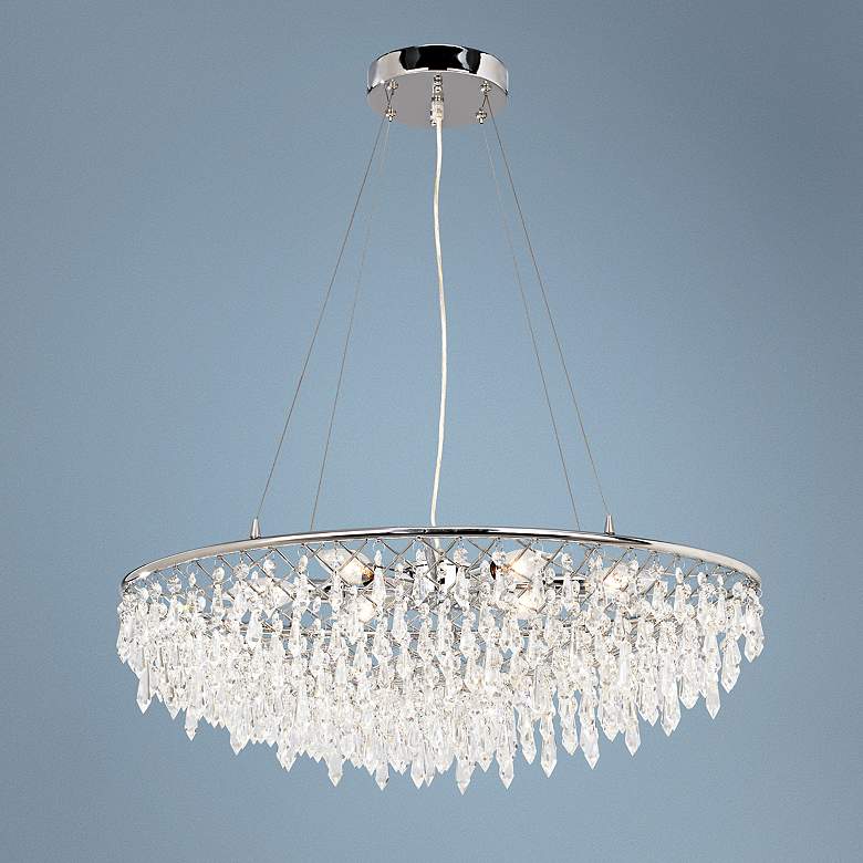 Image 1 Umbo 25" Wide Crystal Pendant Chandelier