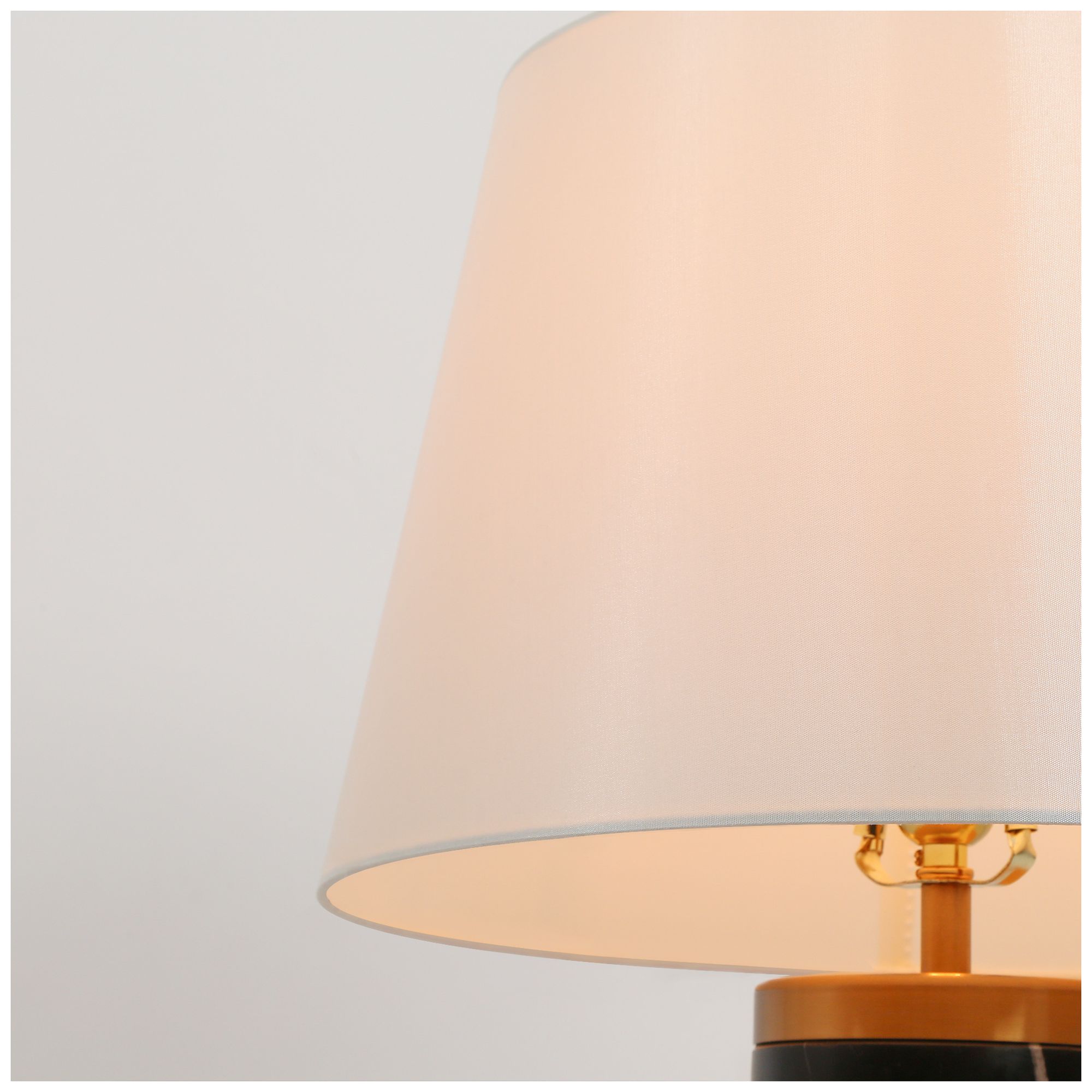 Image 3 Umboiey 1-Light Black Stone Table Lamps more views