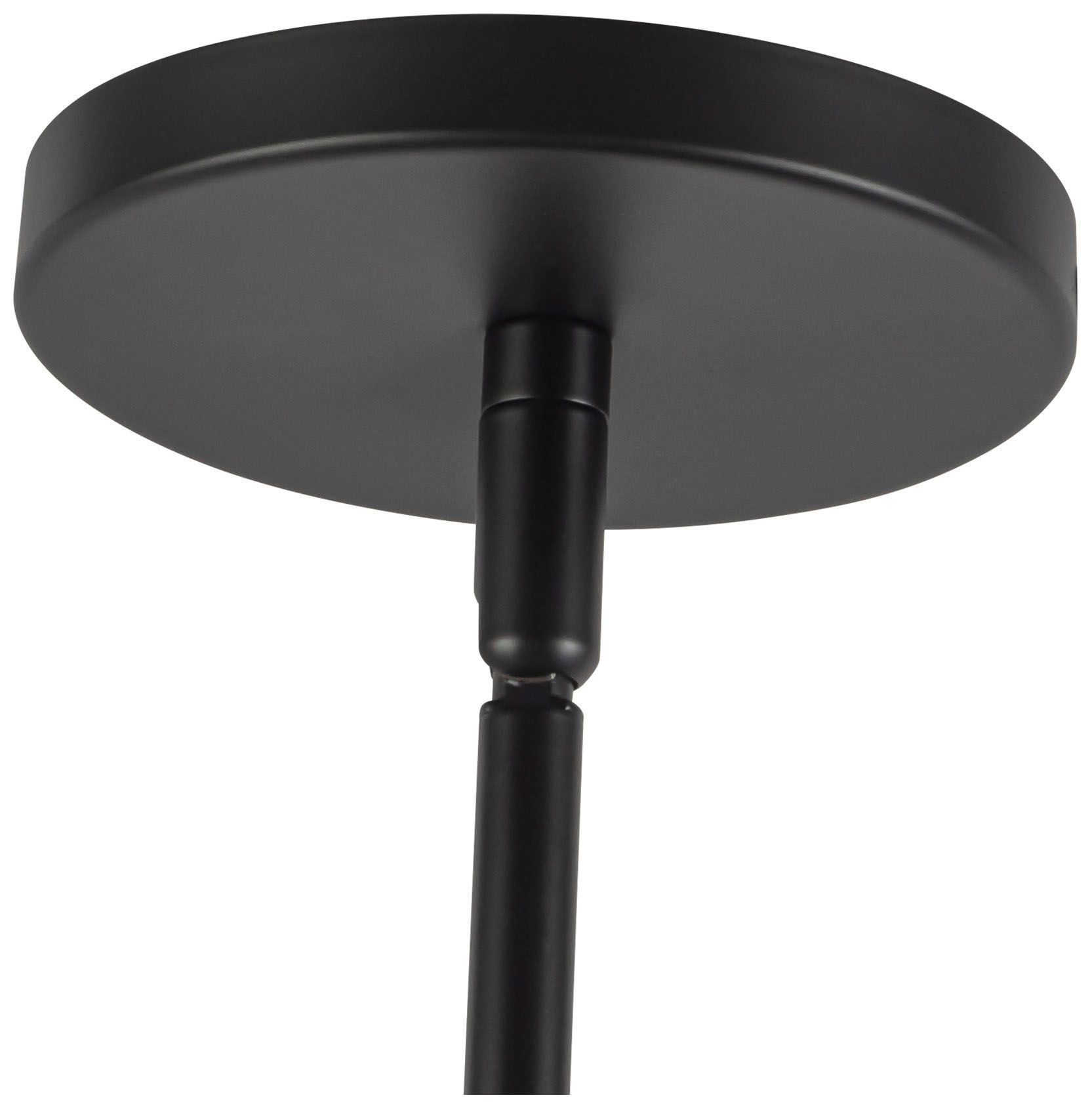 Image 5 Umbra 14-in Black Pendant with Matte Opal Glass Diffuser more views