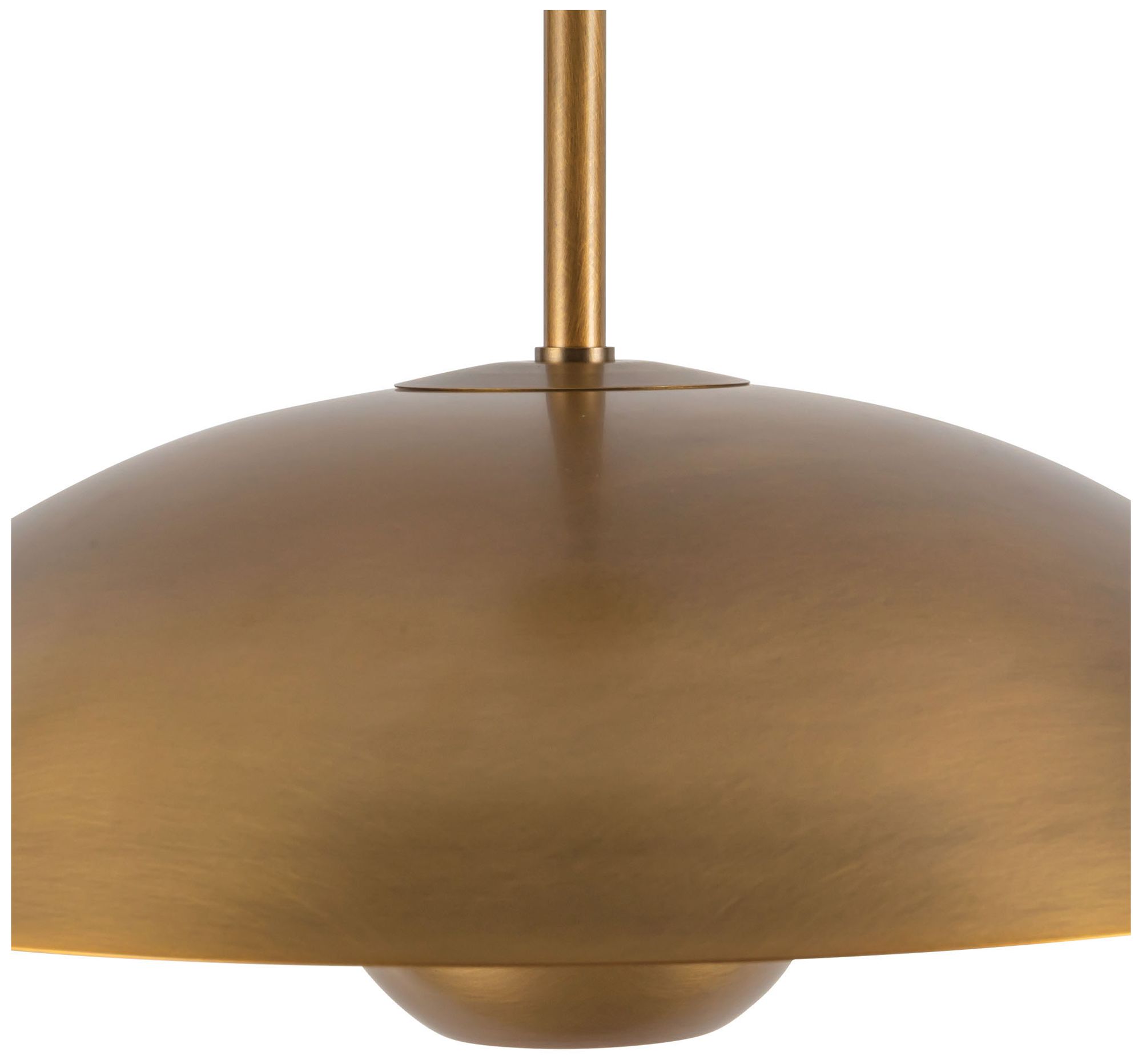Image 5 Umbra 14-in Vintage Brass Pendant with Vintage Brass Diffuser more views