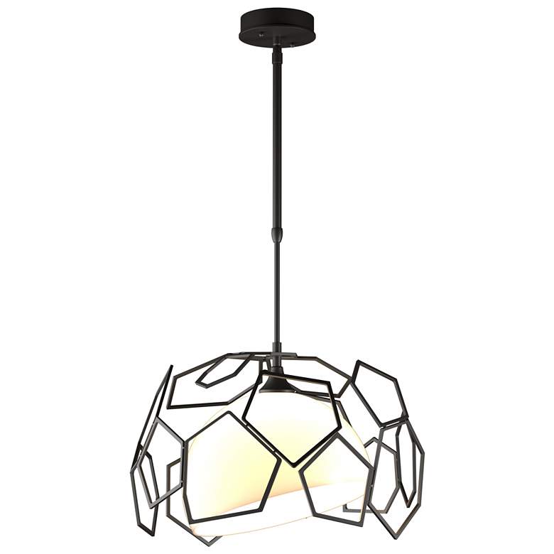 Image 1 Umbra 20"W Coastal Oil Rubbed Bronze Standard Outdoor Pendant w/ Opal