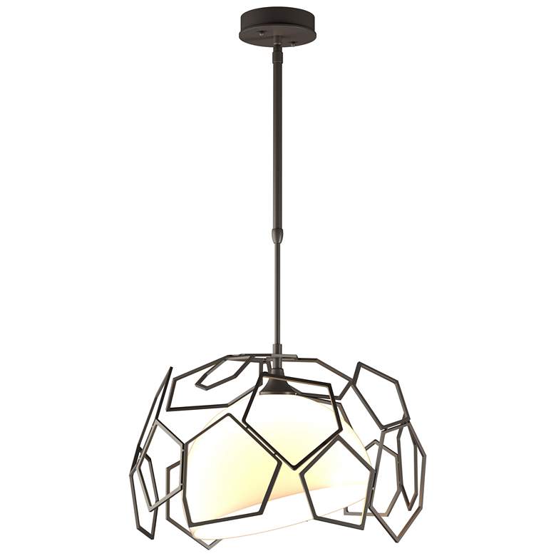 Image 1 Umbra Outdoor Pendant - Dark Smoke Finish - Opal Glass - Standard