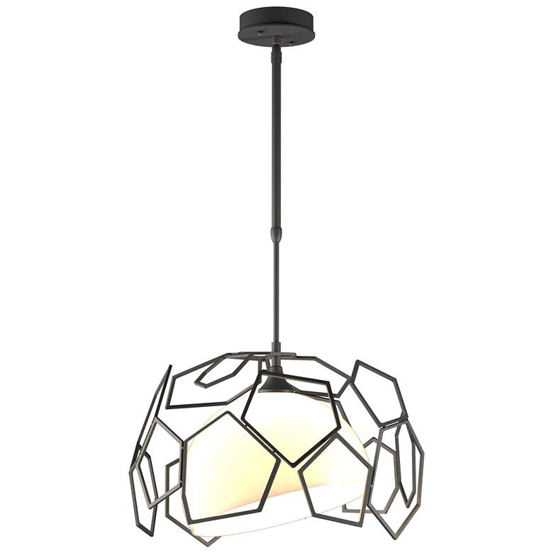 Image 1 Umbra Outdoor Pendant - Natural Iron Finish - Opal Glass - Standard
