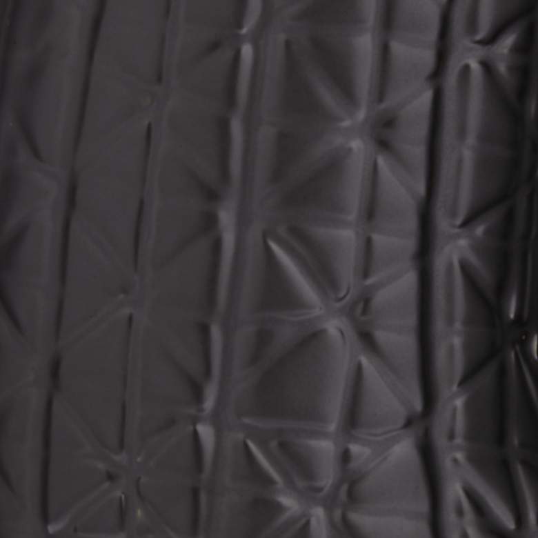 Image 5 Umbrage Matte Black 12 1/2" High U-Shaped Decorative Vase more views
