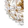 Umbria 20" Wide Soft Gold Crystal 12-Light Orb Pendant