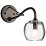 Ume 1-Light Long-Arm Sconce - Oil Rubbed Bronze Finish - Clear Glass