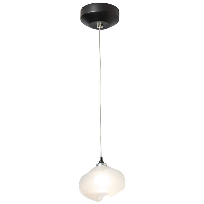 Image 1 Ume Low Voltage Mini Pendant - Black Finish - Frosted Glass - Standard