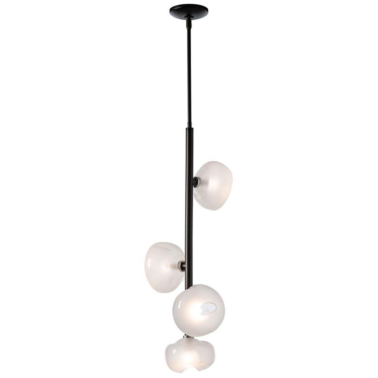Image 1 Ume Oil Rubbed Bronze Vertical Pendant With Frosted Glass