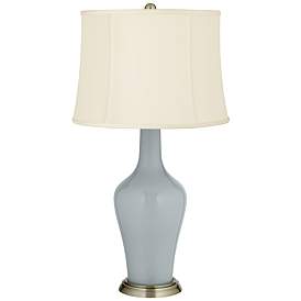 Image2 of Uncertain Gray Anya Table Lamp with Dimmer