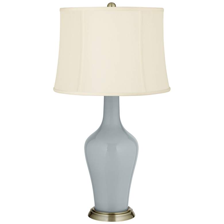 Image 2 Uncertain Gray Anya Table Lamp with Dimmer