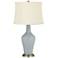 Uncertain Gray Anya Table Lamp with Dimmer