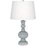 Uncertain Gray Apothecary Table Lamp with Dimmer
