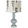 Uncertain Gray Branches Drum Shade Apothecary Table Lamp