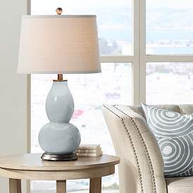 Image1 of Uncertain Gray Double Gourd Table Lamp