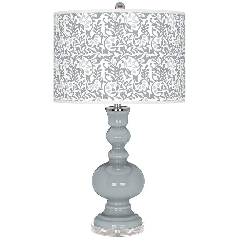 Image 1 Uncertain Gray Gardenia Apothecary Table Lamp