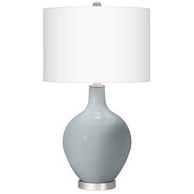 Image2 of Uncertain Gray Ovo Table Lamp With Dimmer