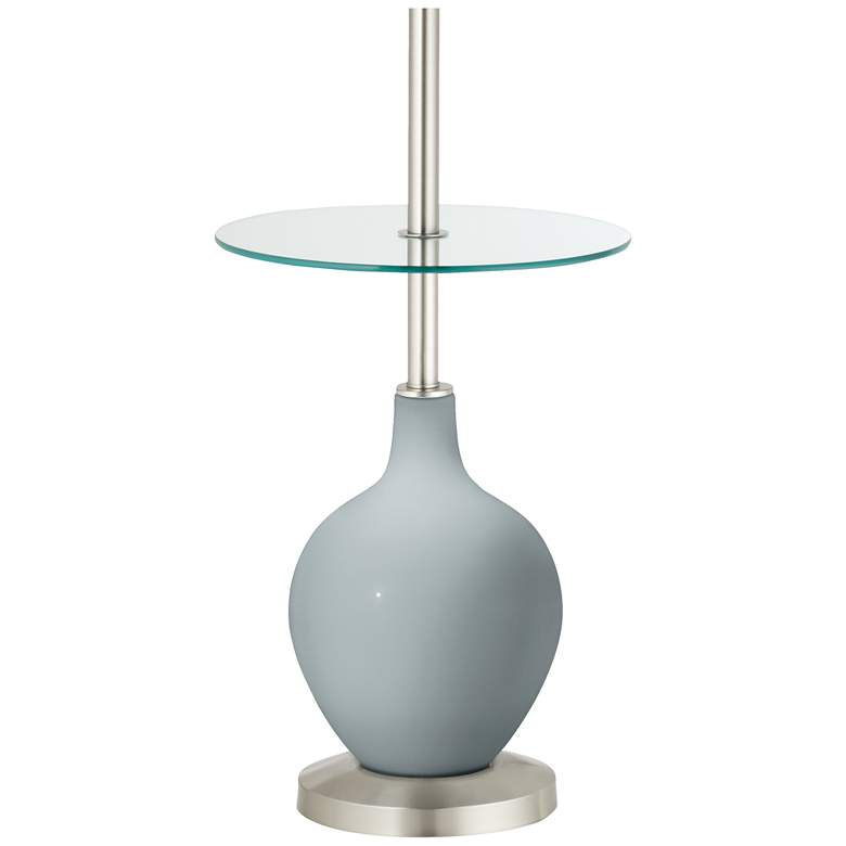 Image 3 Uncertain Gray Ovo Tray Table Floor Lamp more views