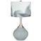 Uncertain Gray Palm Leaf Shade Spencer Table Lamp