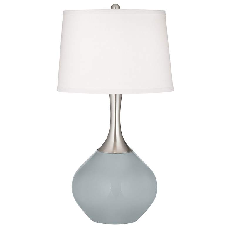 Image 2 Uncertain Gray Spencer Table Lamp with Dimmer