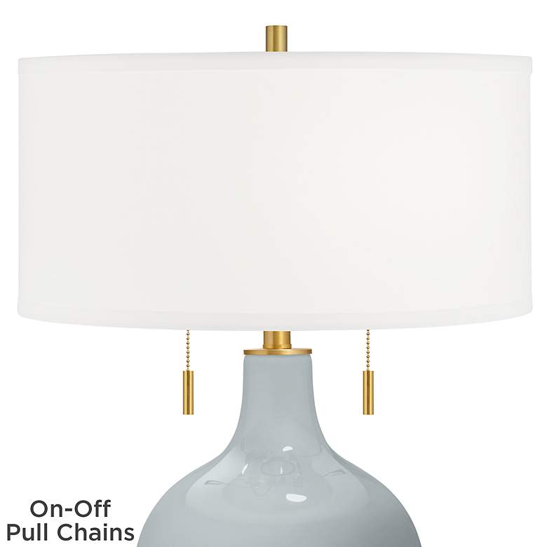 Image 2 Uncertain Gray Toby Brass Accents Table Lamp more views