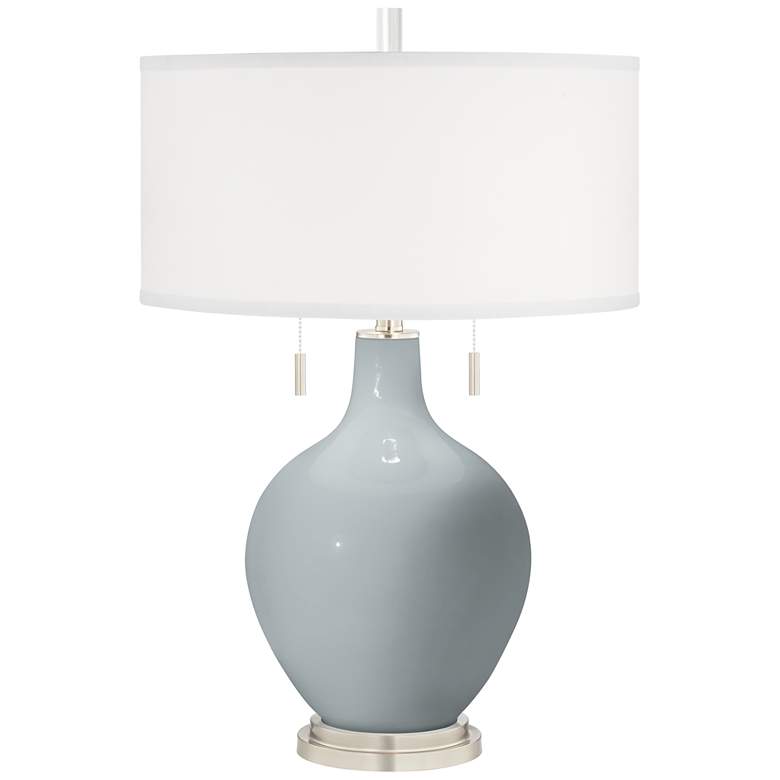 Image 2 Uncertain Gray Toby Table Lamp with Dimmer