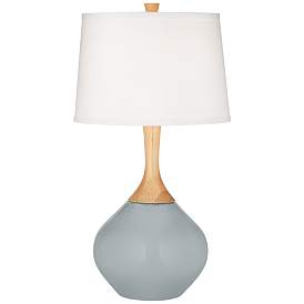 Image2 of Uncertain Gray Wexler Table Lamp with Dimmer
