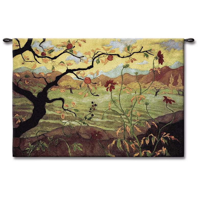 Image 1 Under the Apple Tree 53 inch Wide Wall Tapestry