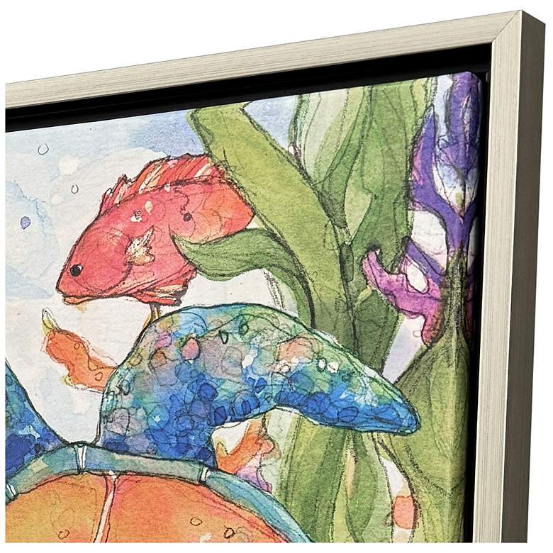 Image 3 Under the Sea 36"W x 22"H Coastal Canvas more views