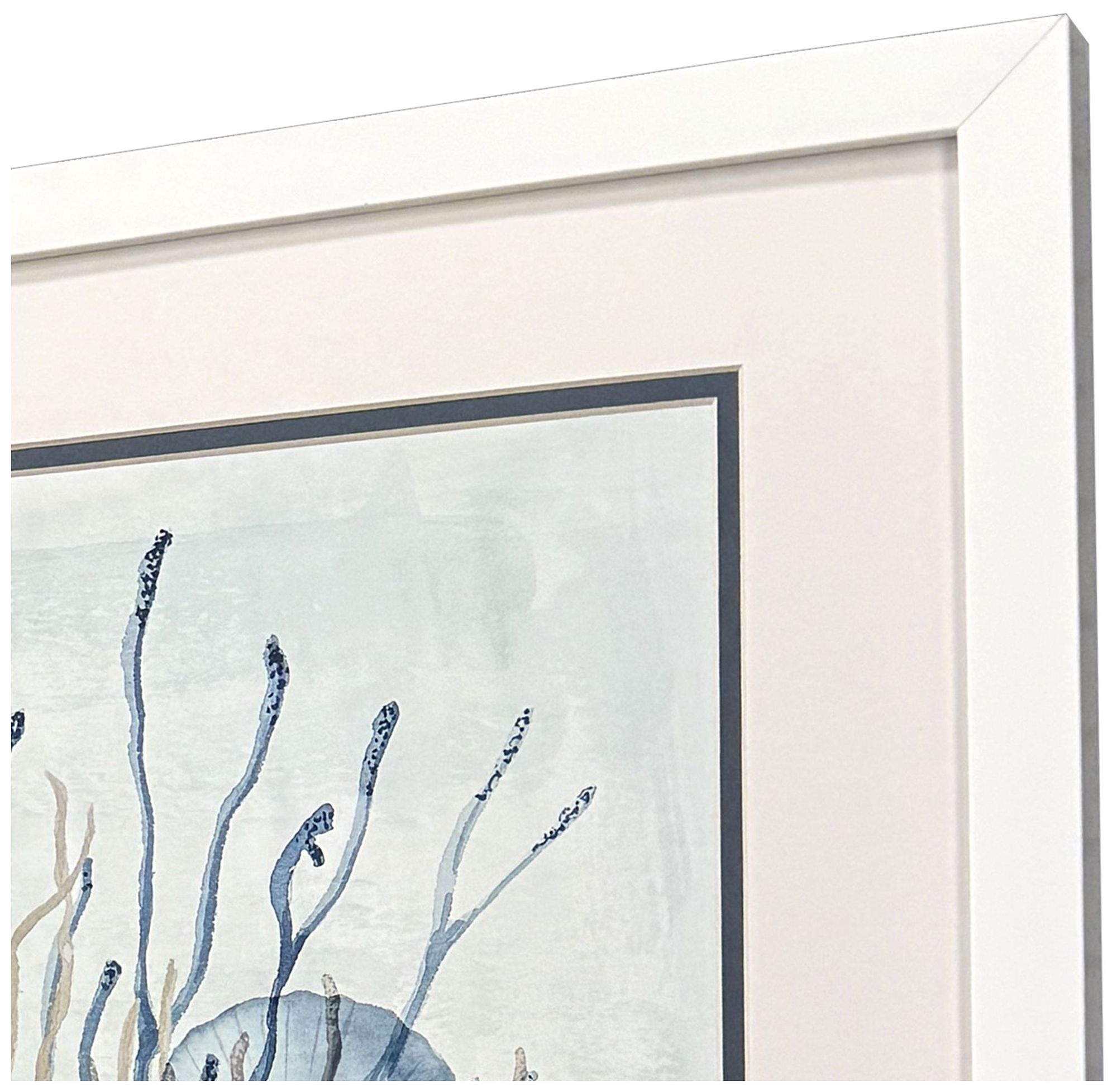 Image 4 Under the Sea Coral 17"W x 17"H Framed Art - Set of 2 more views