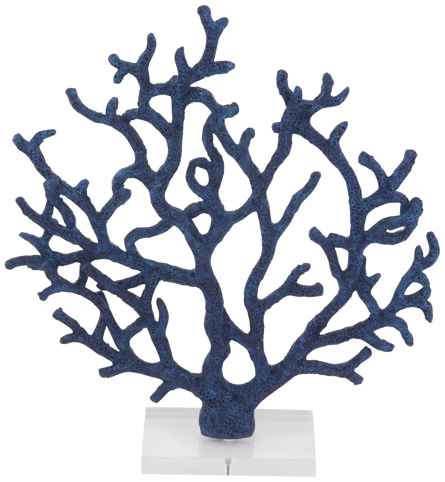 Image 2 Undersea 16" High Blue Porous Coral Sculpture