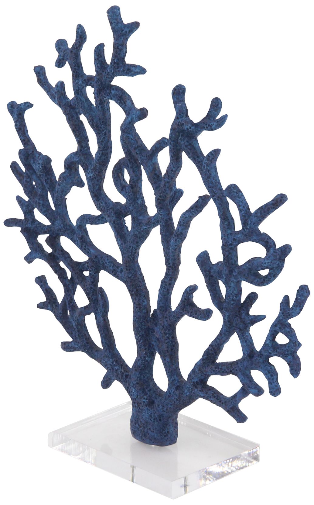 Image 5 Undersea 16" High Blue Porous Coral Sculpture more views