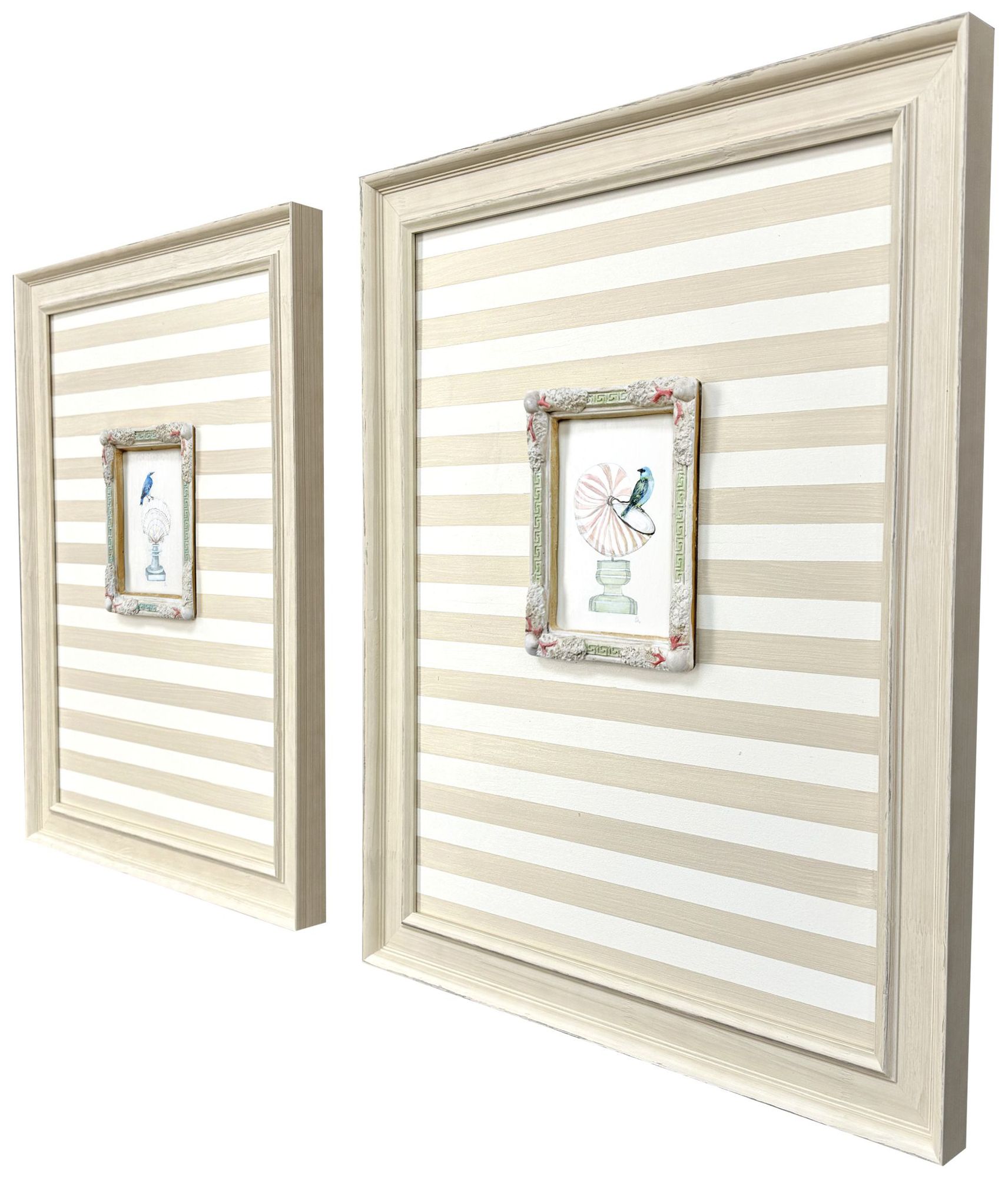 Image 2 Underwater Collage I 22"W x 28"H Framed Art Set of 2 more views