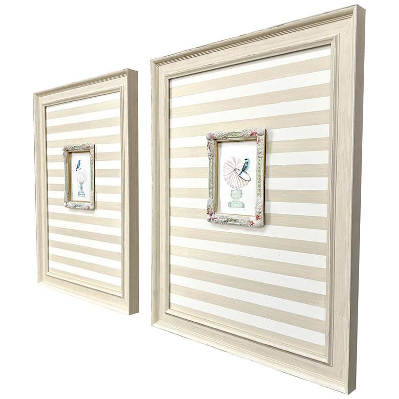 Image 2 Underwater Collage I 22"W x 28"H Framed Art Set of 2 more views